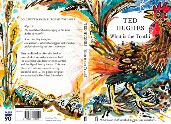 Cover Design Ted Hughes’s Nature Poems Journal Faber