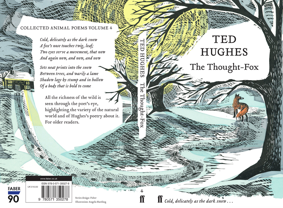 Cover Design Ted Hughes’s Nature Poems Journal Faber