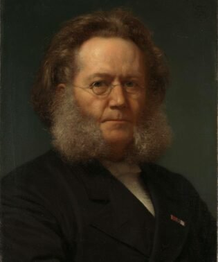 Portrait of Henrik Ibsen