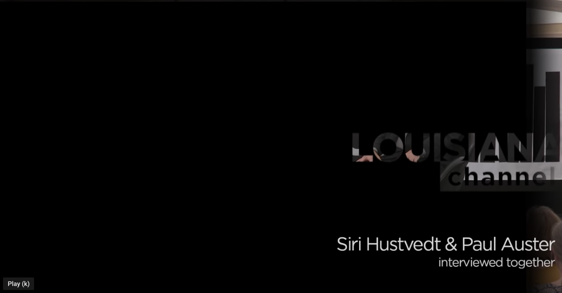 Siri Hustvedt & Paul Auster: Interviewed Together