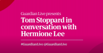 Hermione Lee and Tom Stoppard in conversation to celebrate the publication of Hermione Lee's biography,  <i> Tom Stoppard: A Life</i> , 30 September 2020 with <i> Guardian Live</i>  online