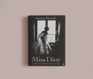 Book Miss Dior on a blank background