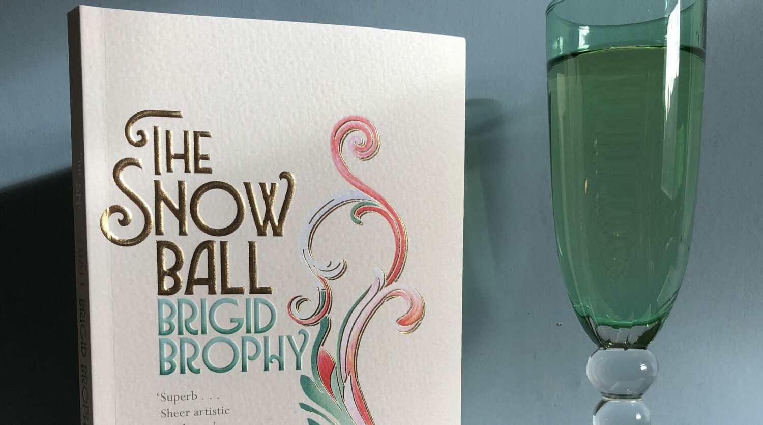Glass and book, The Snow Ball