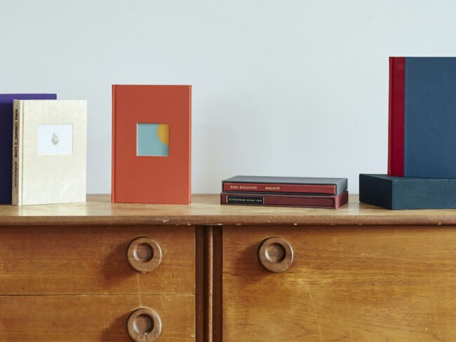 Faber Limited Editions on a sideboard