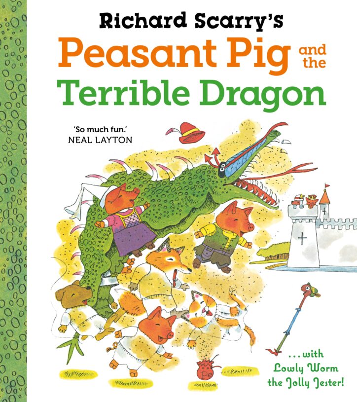 Richard Scarry's Peasant Pig and the Terrible Dragon