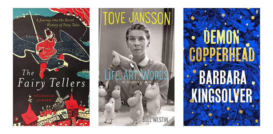 Book Covers - Life, Art Words, Demon Copperhead, The Fairy Tellers