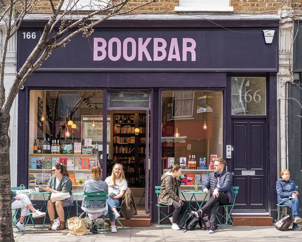 The shop front of BookBar