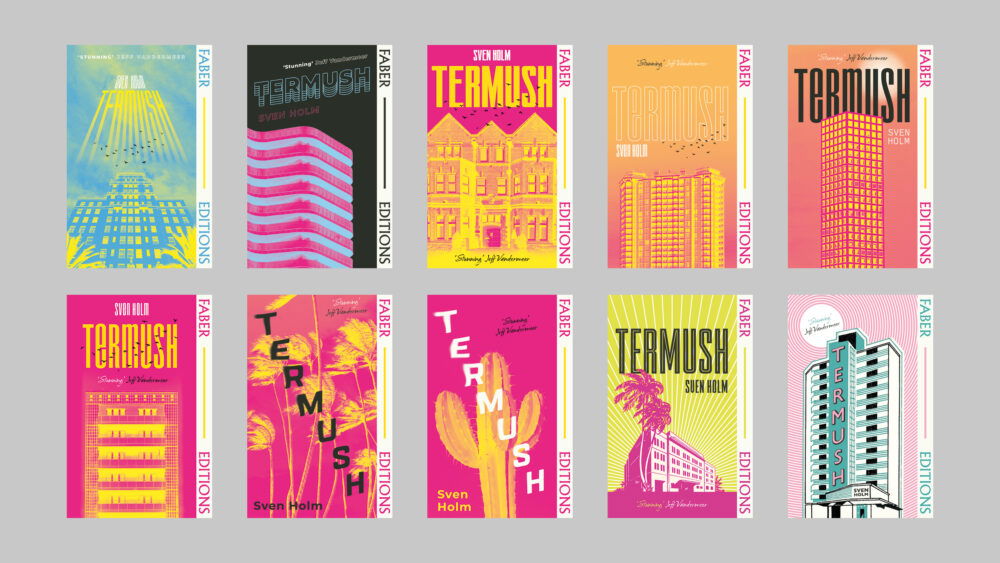 Book Cover Design: Termush For Faber Editions | Journal | Faber