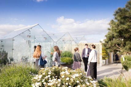 Faber Members Event on the roof terrace at The Bindery, London