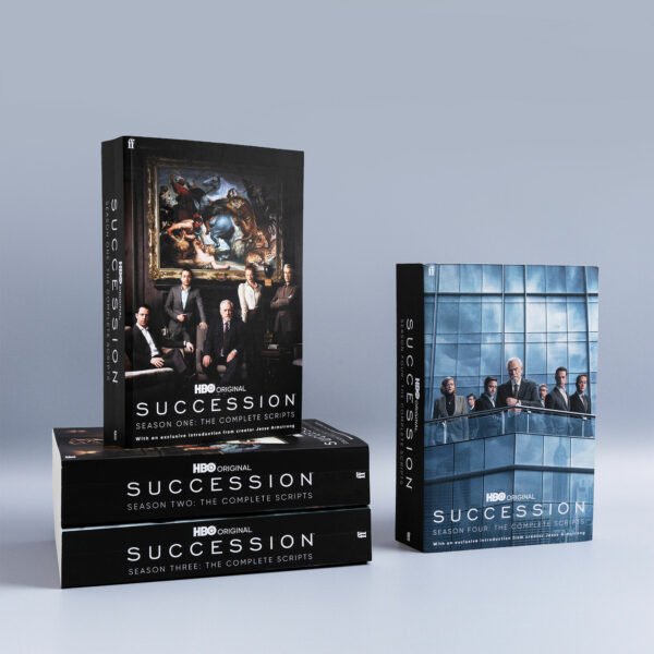 Lay out of four Succession script books