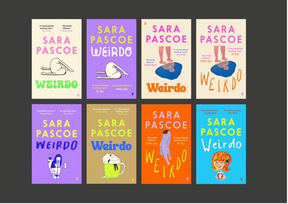 Book Cover Design: Weirdo by Sara Pascoe | Faber Journal