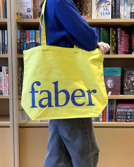 Large Faber Tote Bag Yellow