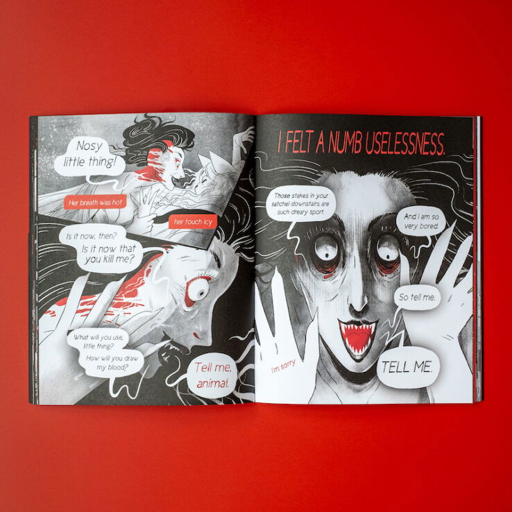 When i arrived at the castle by emily carroll graphic novels faber