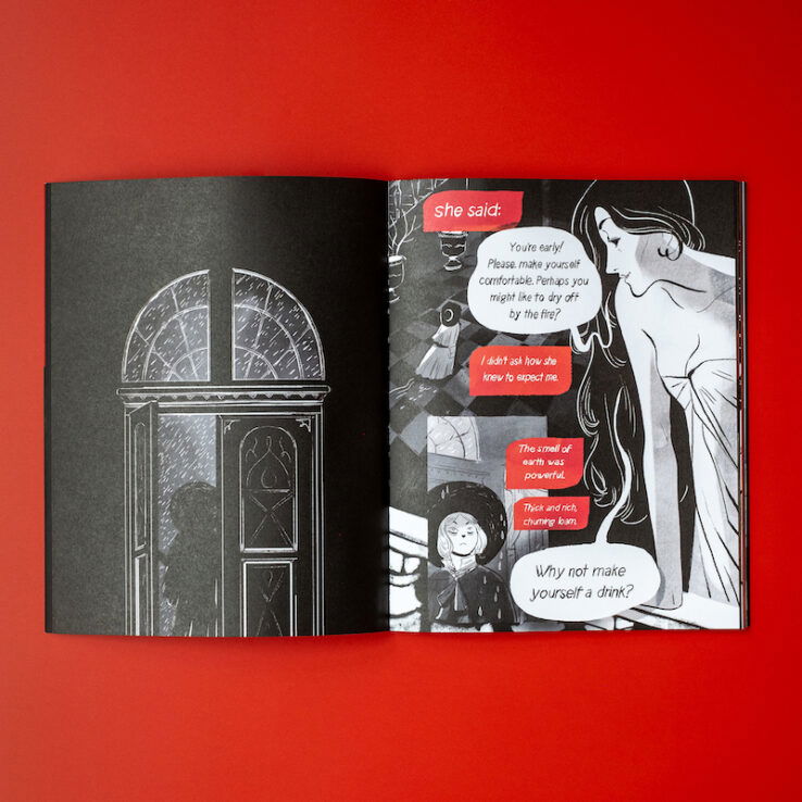 When i arrived at the castle by emily carroll graphic novels faber