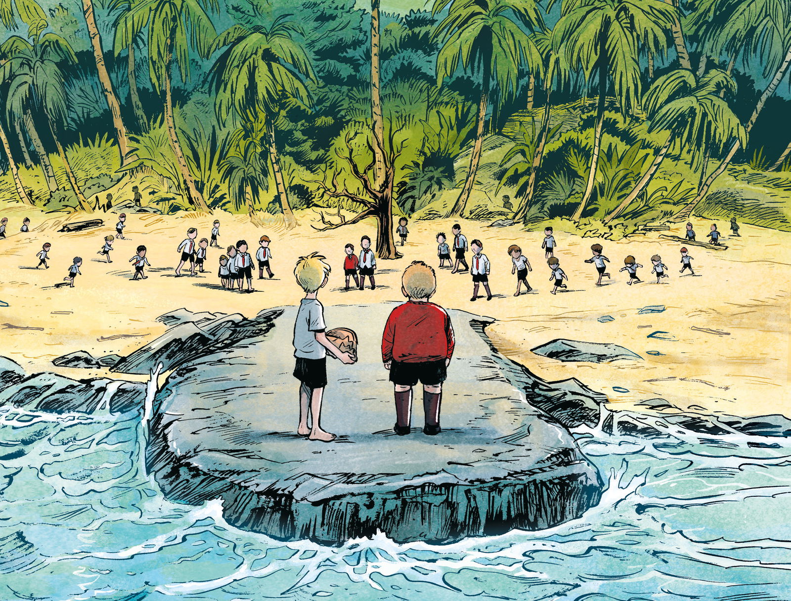 Lord of the Flies Graphic Novel Competition | Journal | Faber